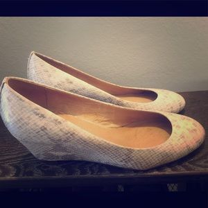Aldo Snakeskin Wedges